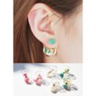 Floral Stone Earrings