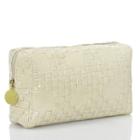 Estee Lauder - Light Khaki Wicker-print Bag 1 Pc