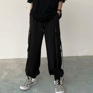Cargo Straight Cut Harem Pants