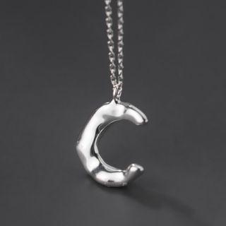 Pendant Necklace S925 Silver - Silver - One Size