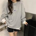 Symbol Print Sweatshirt
