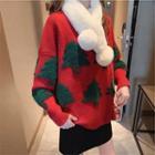 Tree Detail Sweater