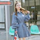 Balloon Long-sleeve Long Jacket