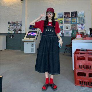 Short-sleeve T-shirt / Chinese Character Jumper Dress