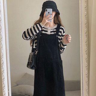 Striped Cardigan / Jumper Dress / Set