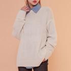 Colored Loose-fit Sweater