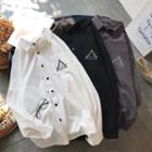 Triangle Embroidery Shirt