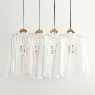 Rabbit Print Shirt (various Designs)