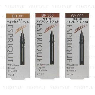 Kose - Esprique W Eyebrow Liquid Refill - 3 Types