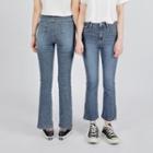 Slit-hem Boot-cut Jeans (petite/tall)