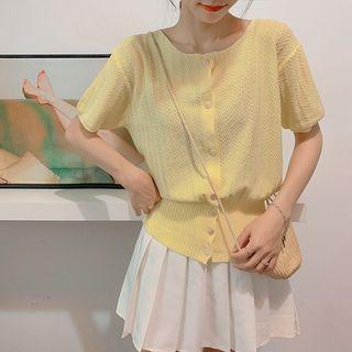 Short-sleeve Light Cardigan