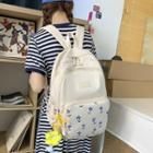 Floral Panel Backpack
