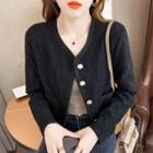 Button-up Lace Jacket