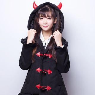 Hooded Coat / Cross Blouse / Skirt / Set