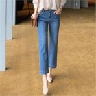 Band-waist Loose-fit Jeans
