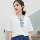 Tie Short-sleeve T-shirt