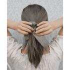 Houndstooth Scarf Hair Tie