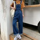 Dungaree Straight-cut Jeans