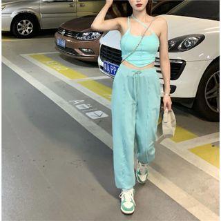 Spaghetti Strap Top / Sweatpants