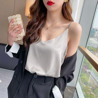 Loose-fit Silk Camisole In 6 Colors