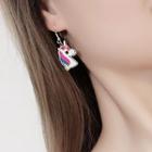 Unicorn Dangle Earring