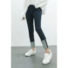Rolled-up Skinny Jeans