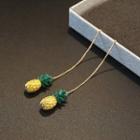 Pineapple Drop String Earrings