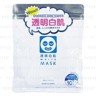 Ishizawa-lab - White-toumei White Face Mask 10 Pcs
