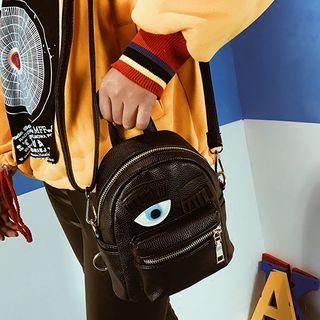 Eye Applique Backpack