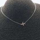 Aeroplane Sterling Silver Necklace