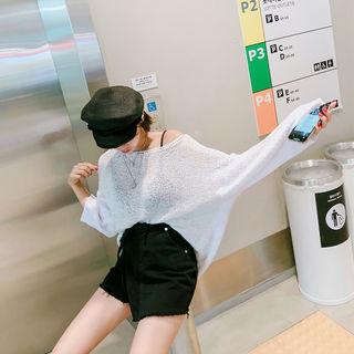 Drop-shoulder Summer Sweater
