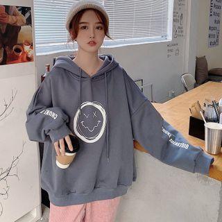 Smiley Printed Hoodie