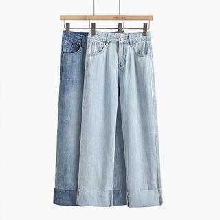 Wide-le Jeans