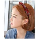 Inset Wire Bow Hair Band