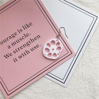 Lotus Root Dangle Earring