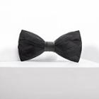 Layered Feather Bow Tie