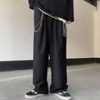Chained Wide-leg Pants