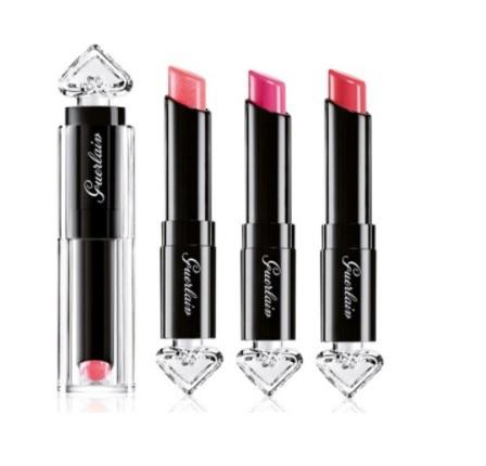 Guerlain - La Petite Robe Noire Deliciously Shiny Lip Colour Set: Lip Colour (#001) 2.8g + Lip Colour (#002) 2.8g + Lip Colour (#061) 2.8g 3 Pcs