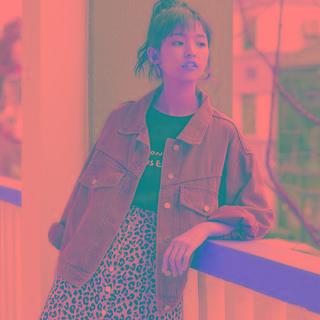 Button-up Denim Cargo Jacket