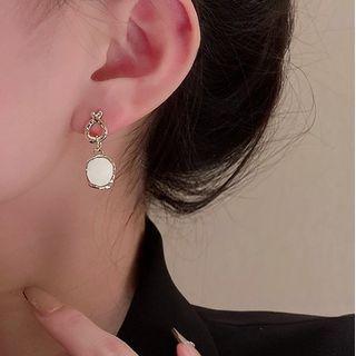 Irregular Drop Earring 1 Pair - Gold - One Size