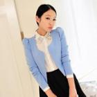 Puff-sleeve Blazer
