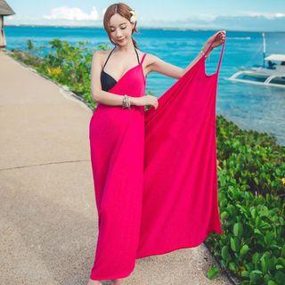 Beach Cover-up Wrap Dress
