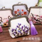Diy Embroidered Clipframe Coin Purse