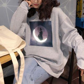 Reflexive Print Sweatshirt