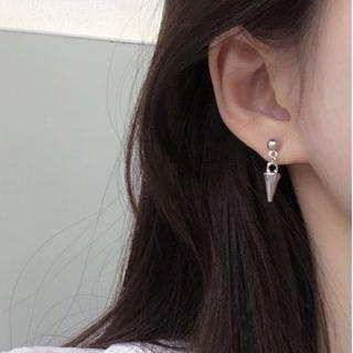 Alloy Cone Dangle Earring 1 Pc - As Shown In Figure - One Size