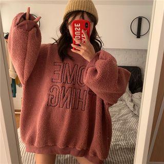Oversize Lettering Sweater