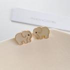 Glaze Elephant Earring