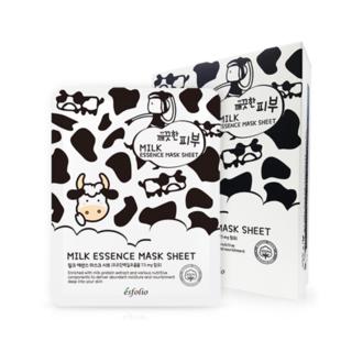 Esfolio - Pure Skin Milk Essence Mask Sheet Set 10pcs
