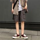 Pocketed Shorts Gray - One Size