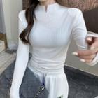 Long-sleeve Ribbed T-shirt (various Designs)